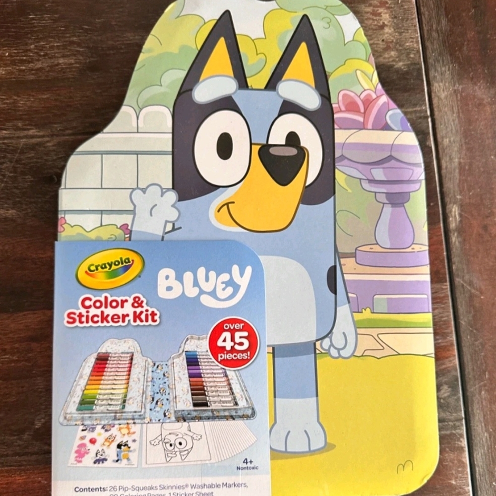 Crayola Bluey Creative Kit with Markers